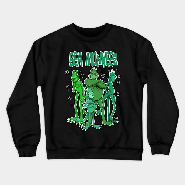 Sea Monkeez Crewneck Sweatshirt by JoeBoy101